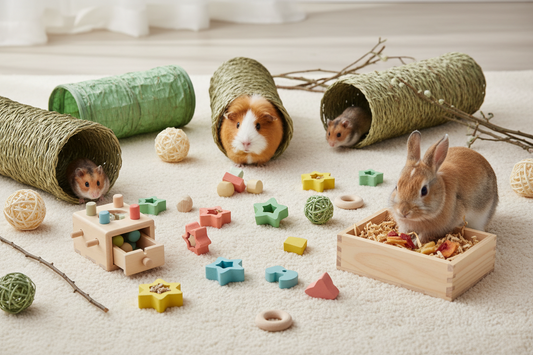 Small Pet Enrichment: Simple Toy Ideas That Prevent Boredom (and Stress Behaviors)