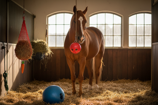 Why Boredom Breakers Matter for Stalled Horses