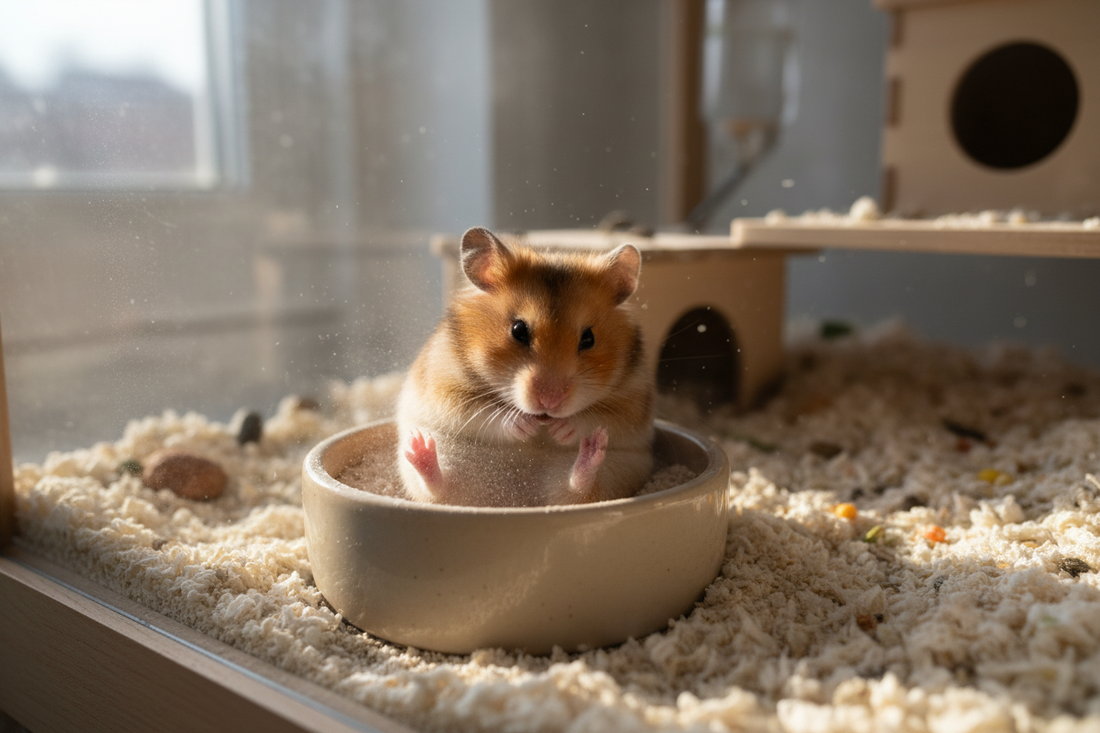 Why Hamsters Need a Sand Bath (Even When They’re Not “Dust Bath” Pets)