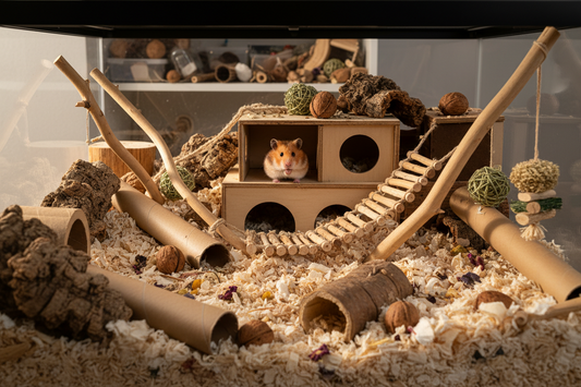 Why Hamsters Need More Clutter in Their Habitat
