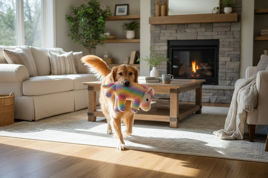 Why Some Dogs Love Carrying Toys Around the House