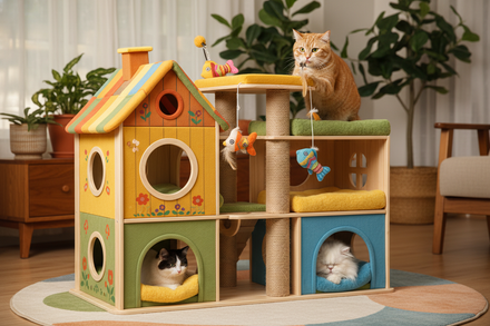 Cat Scratching Posts and Towers