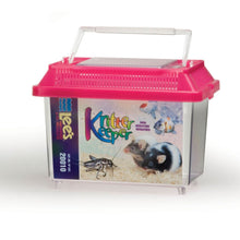 Lee's Aquarium & Pet Products Rectangle Kritter Keeper with Lid Label Assorted, 1ea/1.69 qt, Mini