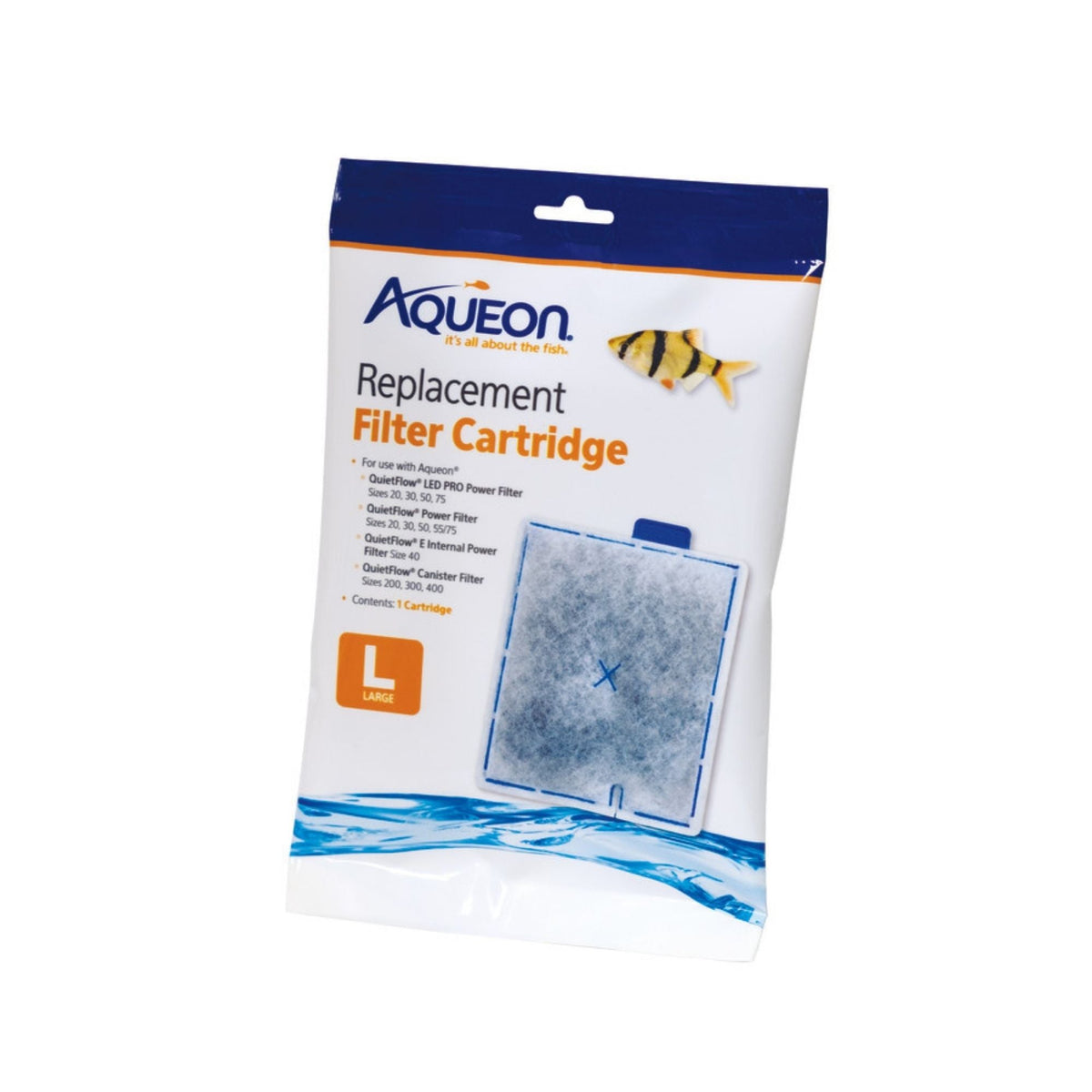 Aqueon Replacement Filter Cartridges 1ea/Large - 1 pk