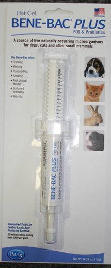 PetAg Bene-Bac Plus Pet Gel 15gm