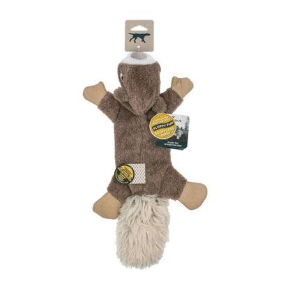 Tall Tails Dog Plush Stuffless Squirrel 16 Inches