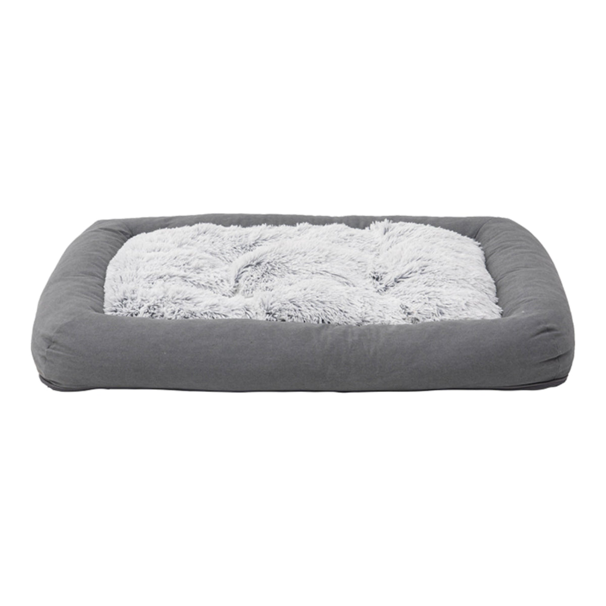 Tall Tails Dog & Cat Grey All In One Bed, 28" x  22"