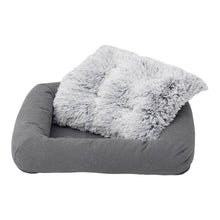 Tall Tails Dog & Cat Grey All In One Bed, 28" x  22"