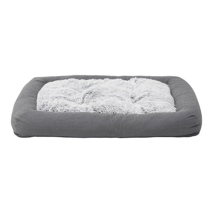 Tall Tails Dog & Cat Grey All In One Bed, 34.5" x 27"