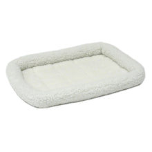 MidWest Homes for Pets QuietTime Bolster Dog Bed White 1ea/14in X 22in.