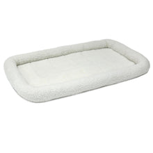 MidWest Homes for Pets QuietTime Bolster Dog Bed White 1ea/26in X 42in.