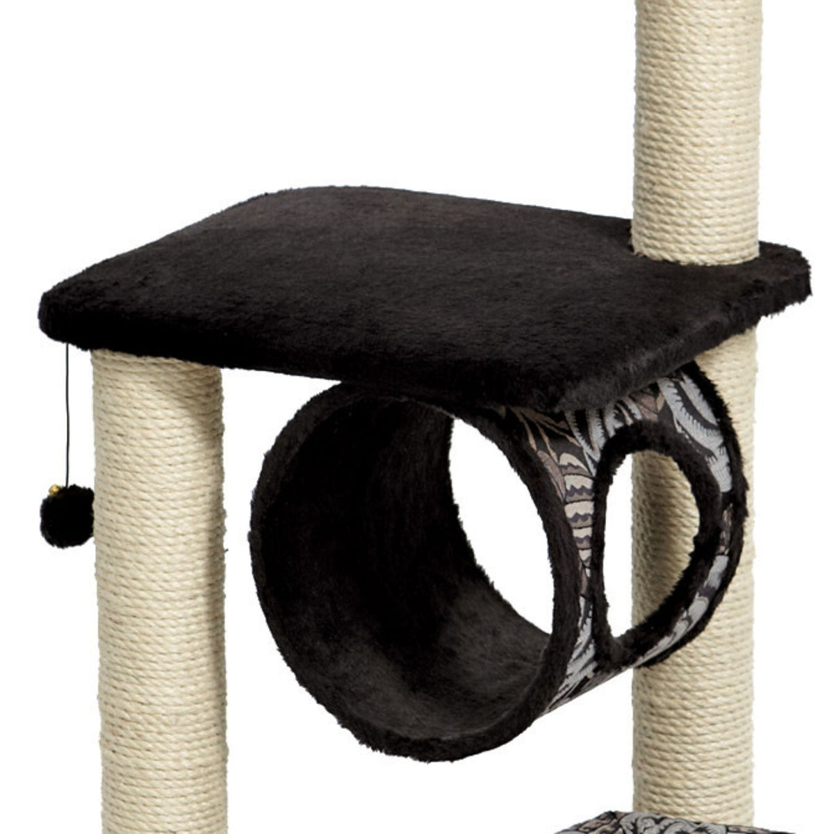 MidWest Homes for Pets feline Nuvo Cat Tree Escapade Black 1ea/44in.