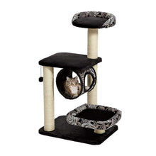 MidWest Homes for Pets feline Nuvo Cat Tree Escapade Black 1ea/44in.