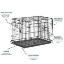 MidWest Homes for Pets Contour Double Door Dog Crate 1ea/30in.