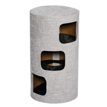 MidWest Homes for Pets feline Nuvo Nova Cat Furniture Silver 1ea/30in.