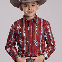 Red Vintage Stripe | Roper Boys