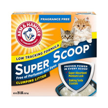 Arm & Hammer Super Scoop Clumping Unscented Cat Litter 1ea/20 lb
