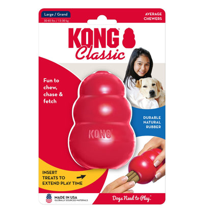 KONG Classic Dog Toy Red Large