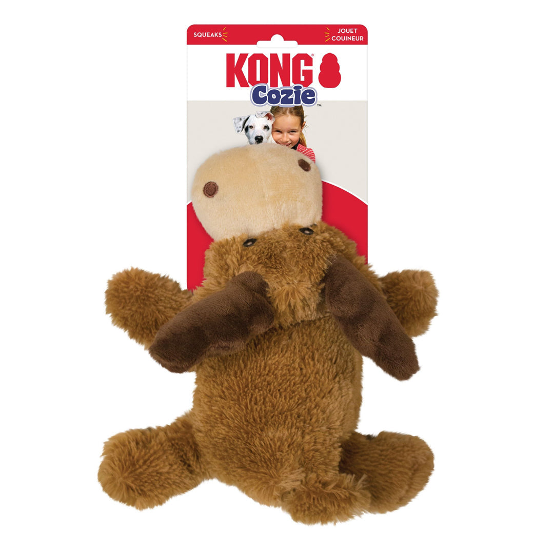 KONG Cozie Plush Dog Toy Marvin Moose X-Large