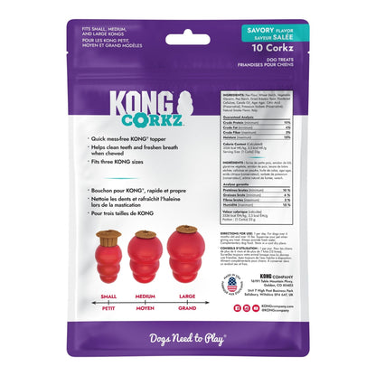 KONG Corkz Dog Treats 1ea/8oz.