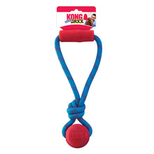 KONG Jaxx Brights Tug with Ball Dog Toy Assorted Medium