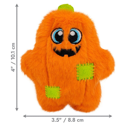 KONG Halloween Snuzzles Ghost and Pumpkin Dog Toy Assorted 1ea/SM