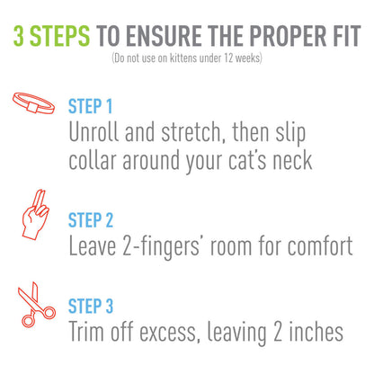 Adams Plus Flea & Tick Collar for Cats & Kittens