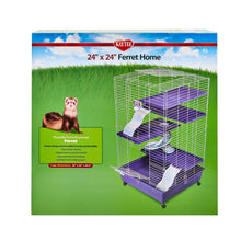 Kaytee Deluxe 24 X 24 Multi-Level Home With Casters 1ea/24in. X 24in.