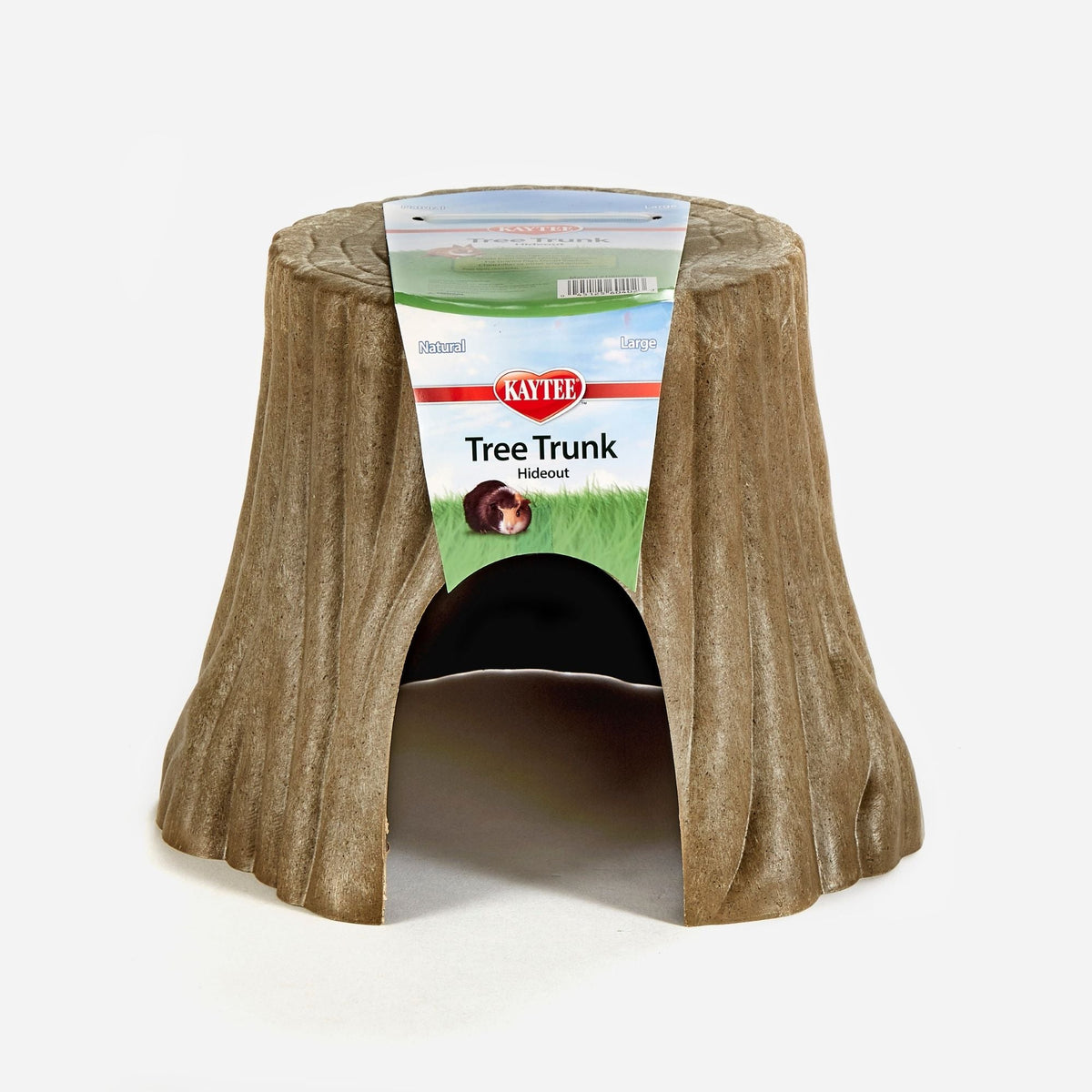 Kaytee Natural Tree Trunk Hideout Multi-Color 1ea/Large