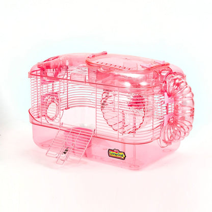 Kaytee CritterTrail One Level Habitat Pink Edition 1ea/20 in X 11.5 in X 11in.