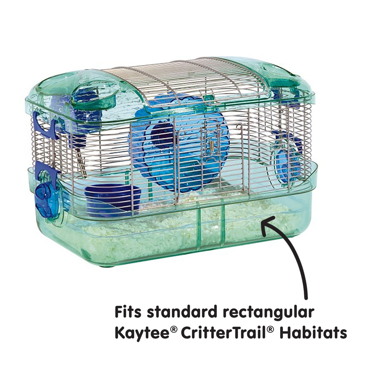 Kaytee Crittertrail Bedding Tray 1ea/3 ct, 5in. X 9.75in. X 16.75in.