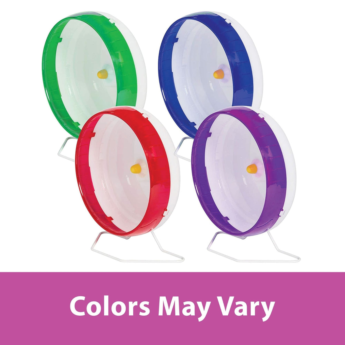 Kaytee Silent Spinner Wheel Clear 1ea/12in.