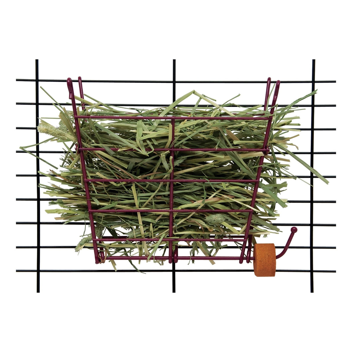 Kaytee Hay Manger Feeder With Salt Hanger Assorted 1ea/4in. X 8in. X 7.25in.