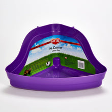 Kaytee Hi-Corner Litter Pan Assorted 1ea