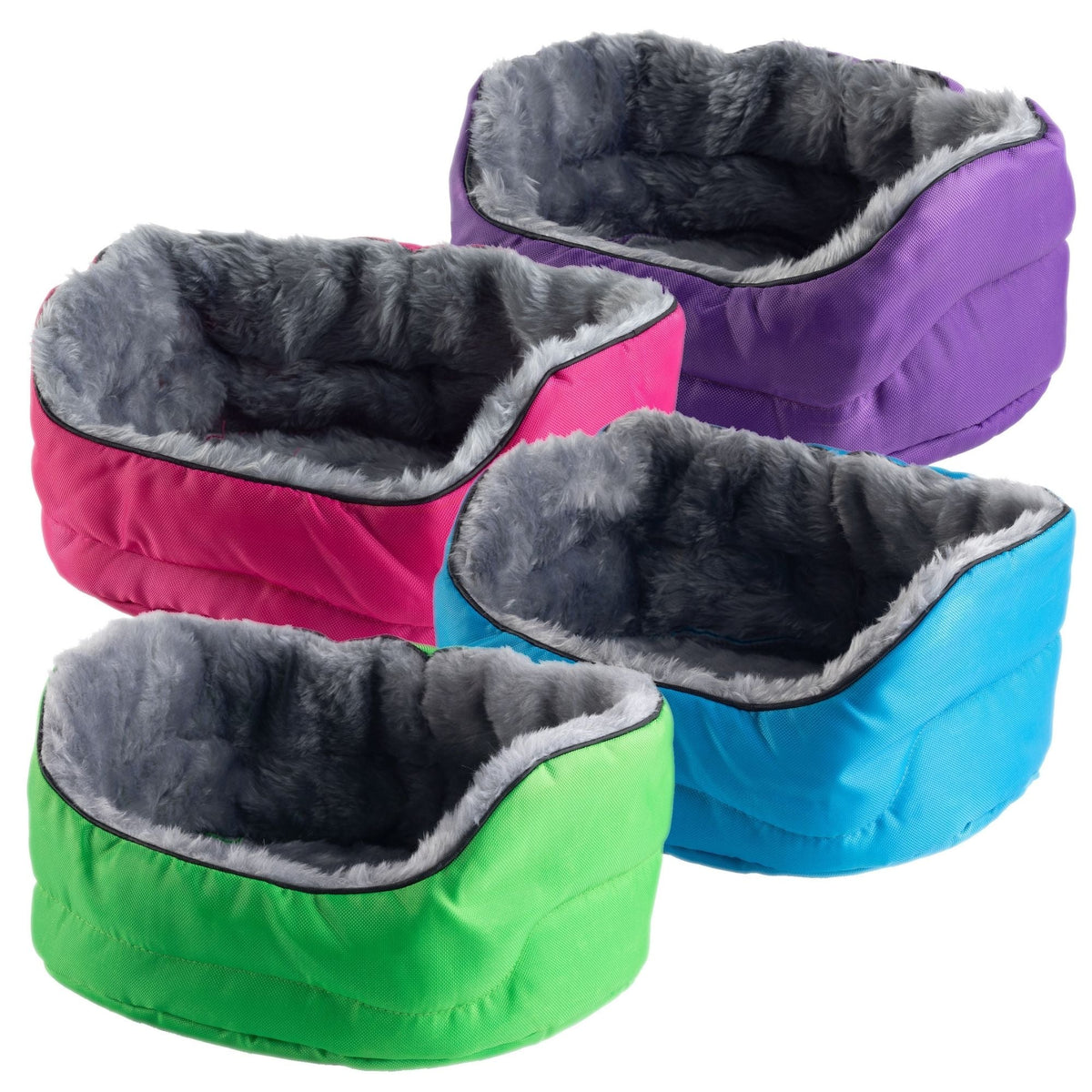 Kaytee Super Sleeper Cuddle-E-Cup Pink, Purple, Blue, Green 1ea/10in. L X 12 in. W X 5.5in. H