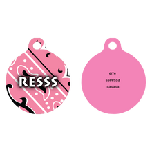 Bandana Pink HD Dog ID Tag