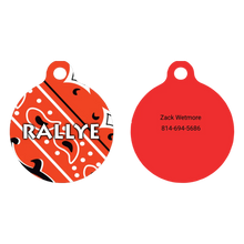 Bandana Red HD Dog ID Tag