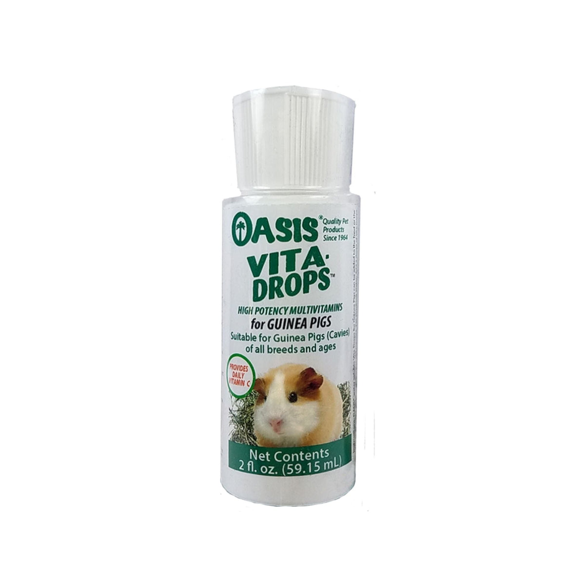 Oasis Vita-Drops High Potential Daily Multivitamin for Guinea Pigs 1ea/2 floz.