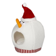 Prevue Comfy Frosty'S Cat Hideaway White 17X13X18