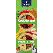 Vitakraft Veggie Pie & Fruity Pie Small Animal Treat 1.27oz
