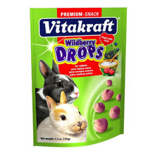 Vitakraft Drops w/Wild Berry Treat for Rabbits 1ea/5.3oz.