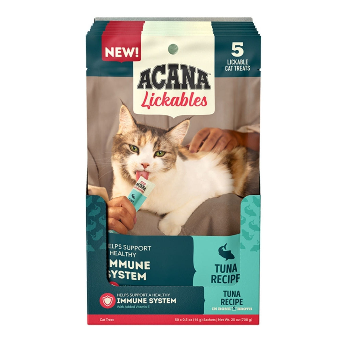 Acana Cat Lickables Tuna Recipe 2.5oz. (Case of 10)