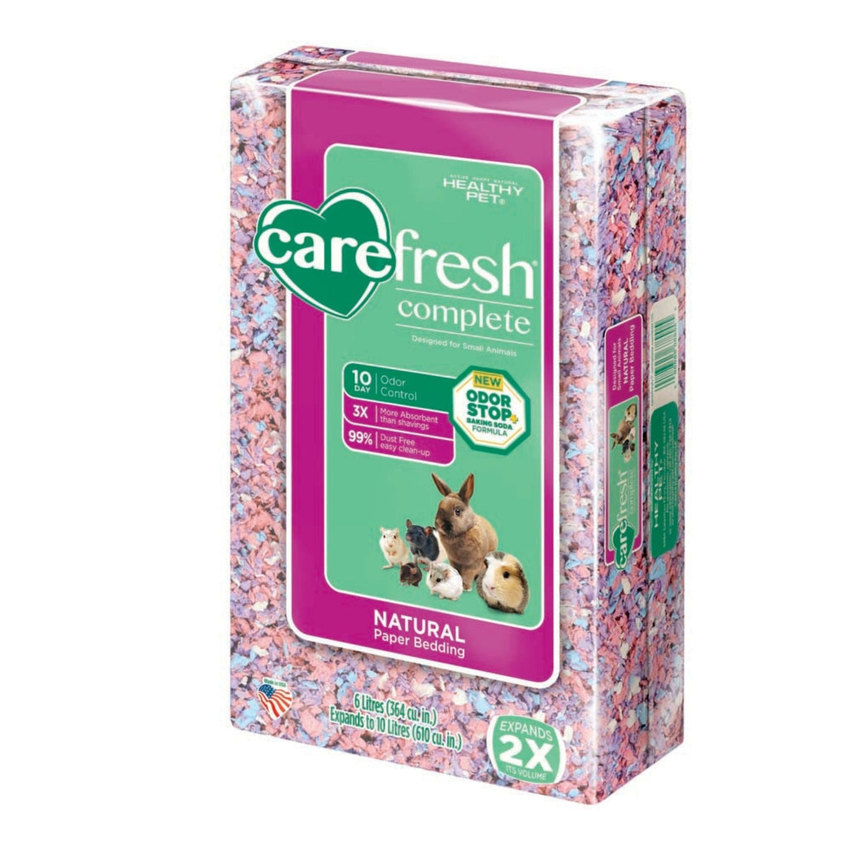 CareFRESH Complete Comfort Small Pet Bedding Confetti 1ea/10 l