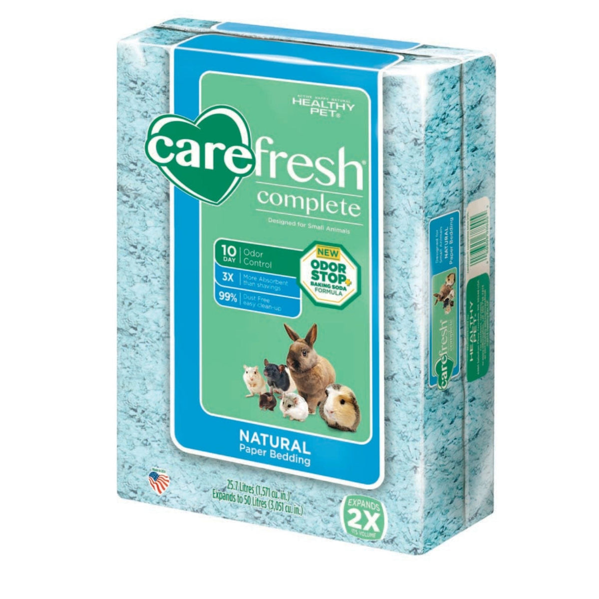 CareFRESH Complete Comfort Small Pet Bedding Blue 1ea/50 l