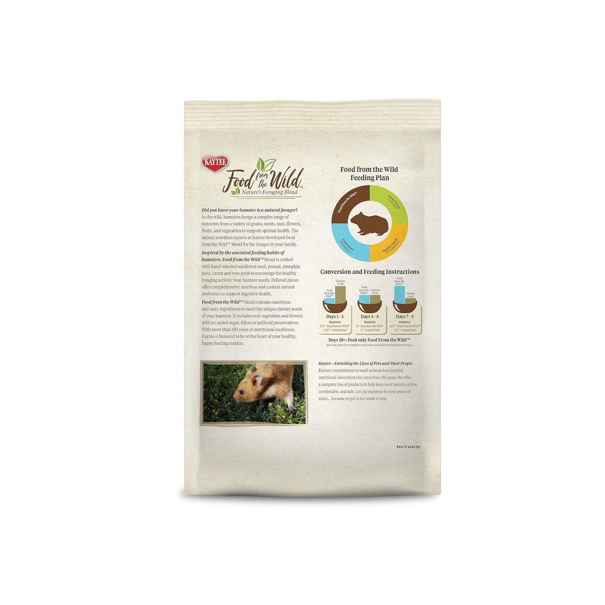 Kaytee Food from the Wild Hamster 1ea/2 lb