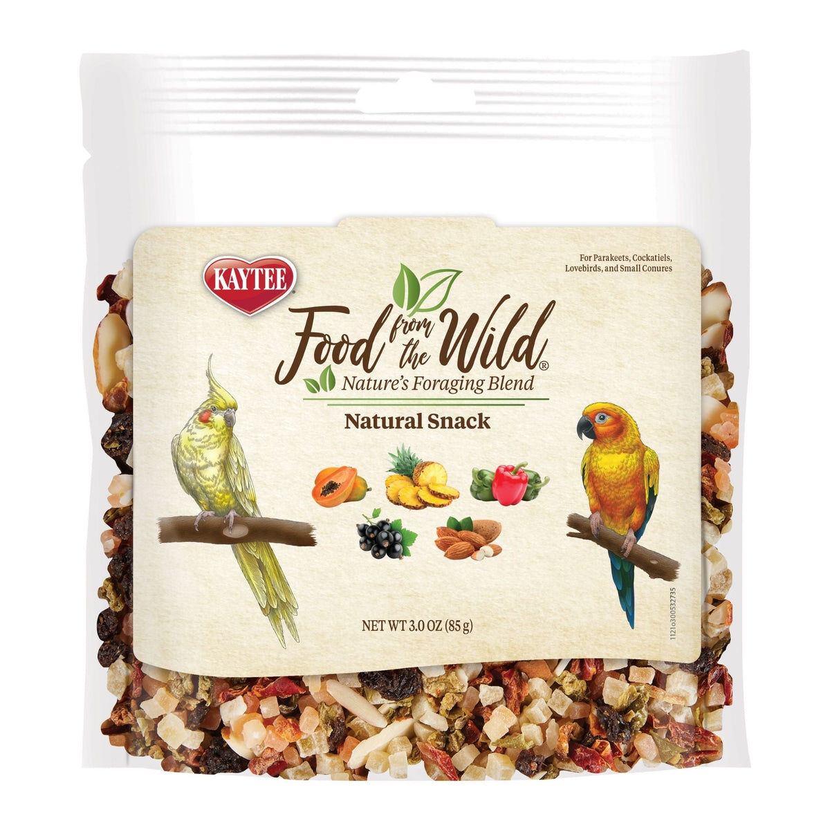 Kaytee Food From the Wild Natural Snack Small Pet Bird 1ea/3oz.