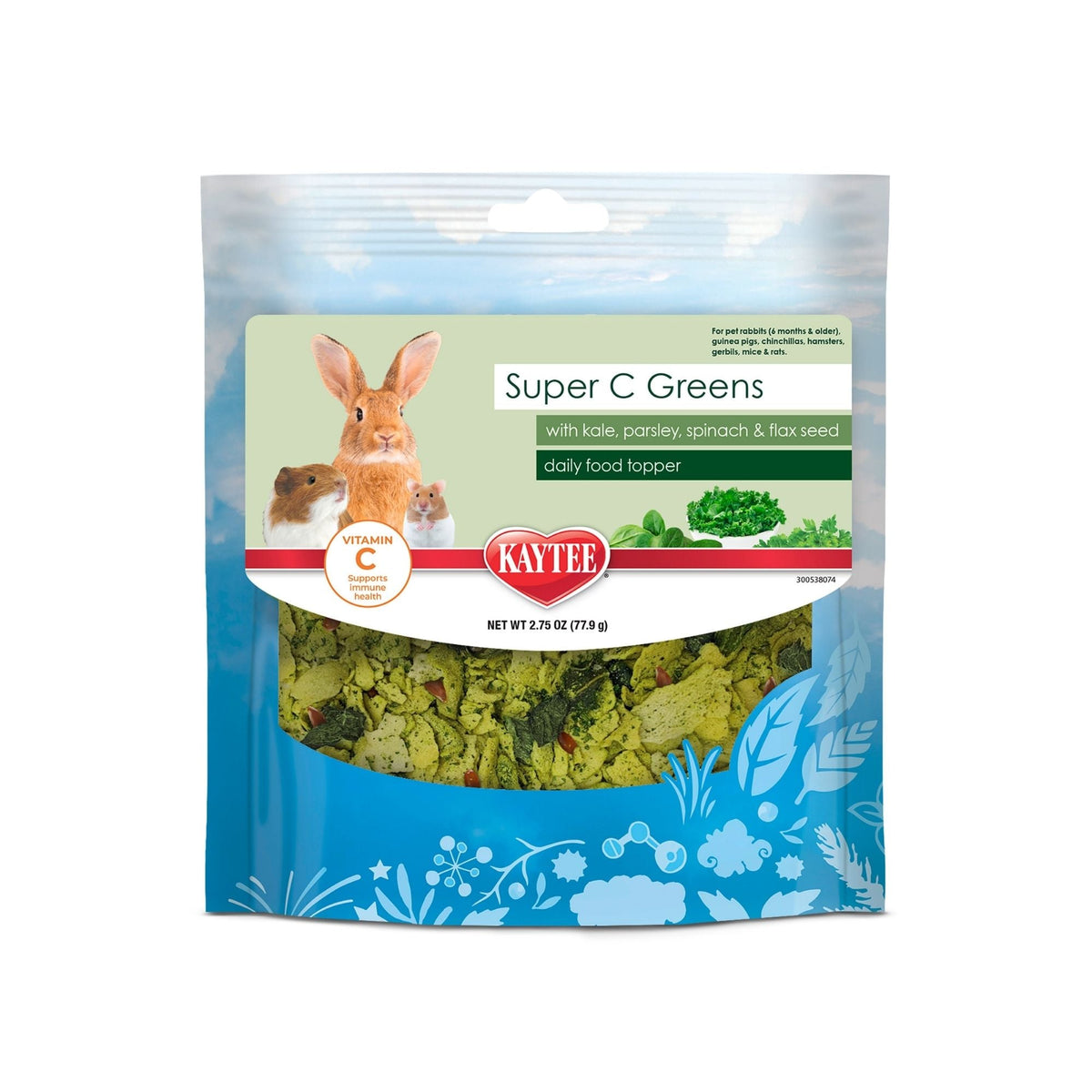 Kaytee Super C Greens 6ea/2.75oz.