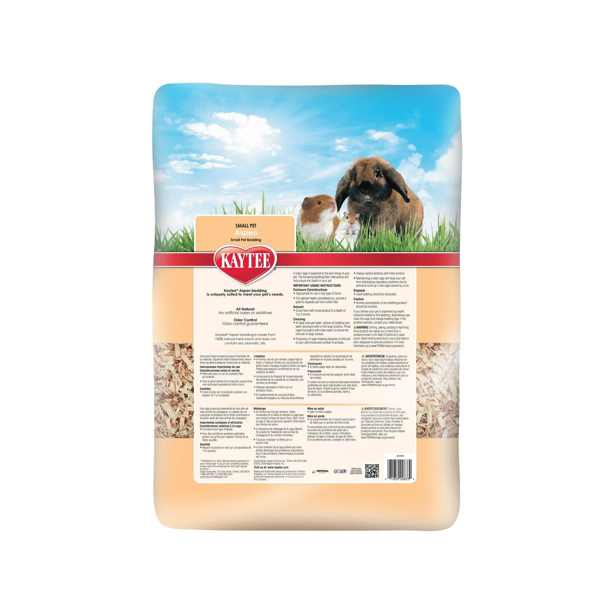 Kaytee Aspen Bedding 1ea/4 cu ft