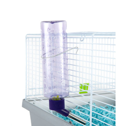 Lixit Clear Water Bottle for Small Animals Clear, Green 1ea/8oz.