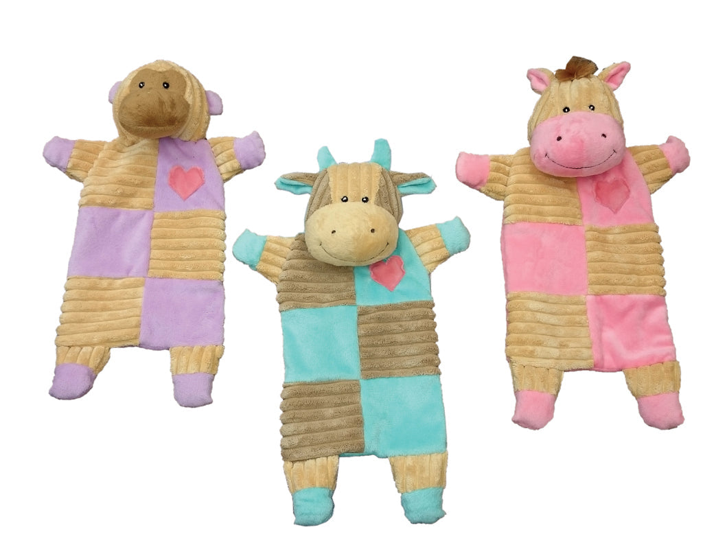 Spot Soothers Crinkle Dog Toy Assorted 13in